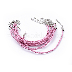 Trendy Braided Imitation Leather Bracelet Making&nbsp;BJEW-S076-015