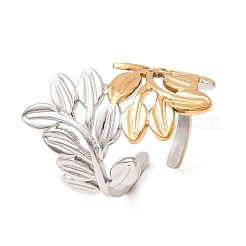 304 Stainless Steel Cuff Open Rings&nbsp;SA-CBA751F-02GP
