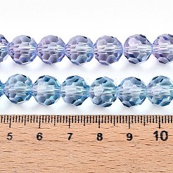 Baking Paint Transparent Glass Beads&nbsp;X1-DGLA-A035-T10mm-A06
