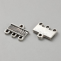 100Pcs Tibetan Style Alloy Chandelier Component Links&nbsp;FIND-WH0431-31F