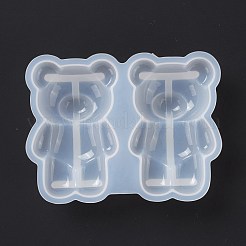 DIY Bear Display Decoration Silicone Molds&nbsp;DIY-P068-01