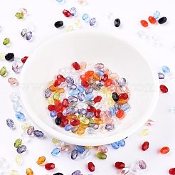 Electroplated Transparent Czech Glass Beads&nbsp;GLAA-I045-03