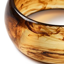 Round Acrylic Bangle for Women&nbsp;BJEW-A141-03A
