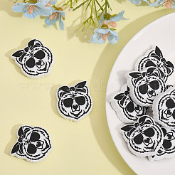10Pcs Food Grade Eco-Friendly Silicone Beads&nbsp;SIL-CA0001-98
