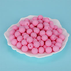 Round Silicone Focal Beads&nbsp;LS-SI-JX0046A-72