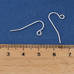 Brass Earring Hooks&nbsp;KK-H258-06H-S