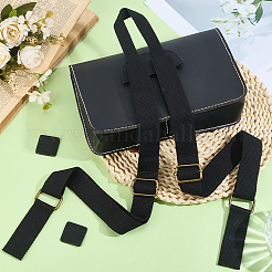 1 Set Nylon & PU Leather Adjustable Webbing Bag Straps&nbsp;DIY-CL0001-88A