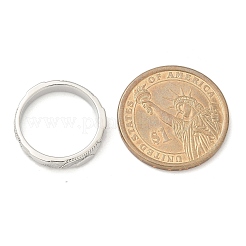 304 Stainless Steel Sun Shin Finger Ring for Women&nbsp;RJEW-B109-04P
