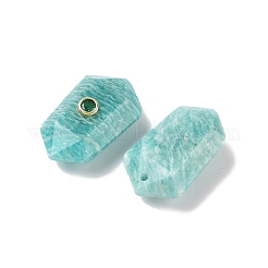 Natural Amazonite Faceted Pendants&nbsp;G-B151-02I