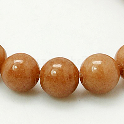 Natural Mashan Jade Round Beads Strands&nbsp;G-D263-4mm-XS27