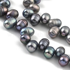 Dyed Natural Cultured Freshwater Pearl Beads Strands&nbsp;PEAR-A006-28A