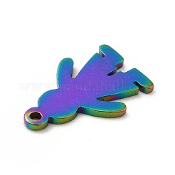 Ion Plating(IP) 201 Stainless Steel Pendants&nbsp;STAS-H172-05M
