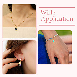 20Pcs Brass Micro Pave Cubic Zirconia Pendants&nbsp;KK-TA0002-25