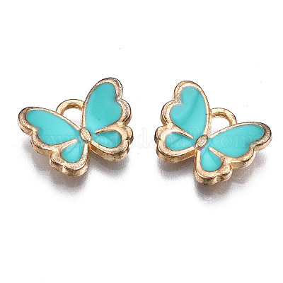 Alloy Enamel Charms&nbsp;ENAM-S121-070G-1