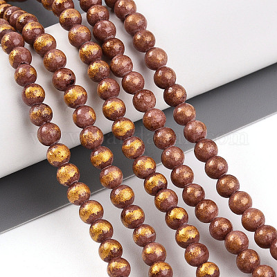 Natural Mashan Jade Beads Strands&nbsp;G-A255-A01-04F-1