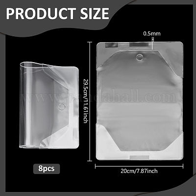 Plastic Book Covers&nbsp;AJEW-WH0752-135-1