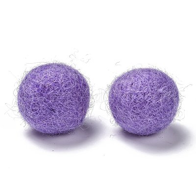 Wool Felt Balls&nbsp;AJEW-P081-A02-1