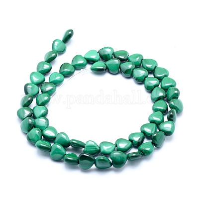Natural Malachite Beads Strands&nbsp;G-D0011-02-8mm-1
