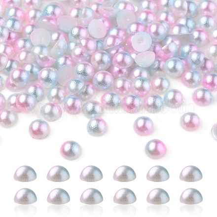 Imitation Pearl Acrylic Cabochons OACR-YW0001-37B-1