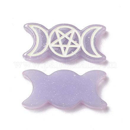 Resin Cabochons RESI-G055-01E-1