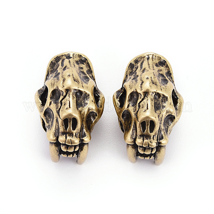 Brass Beads&nbsp;KK-G360-01AB-1