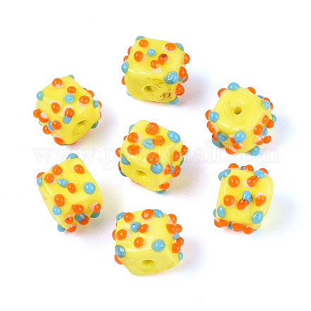 Handmade Lampwork Beads LAMP-N038-04G-1