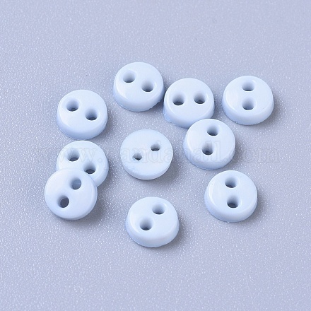 Nylon Tiny Button BUTT-WH0014-28A-1