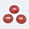 Natural Carnelian Cabochons, Dyed & Heated, Half Round, 19.5~20x6~7mm