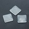 Natural Quartz Crystal Cabochons, Rock Crystal Cabochons, Pyramid, 20x20x12~13mm, Diagonal Length: 26mm