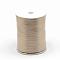Double Face Satin Ribbon, Polyester Ribbon, BurlyWood, 1/8 inch(3mm) wide, about 880yards/roll(804.672m/roll)