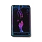 Double-sided Printed  Acrylic Pendants, Halloween Theme, Tarot with The Moon, Tarot, 39x22.5~27x3.5mm, Hole: 1.5mm