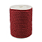 Twisted Nylon Cords, Dark Red, 5mm, about 18~19yards/roll(16.4m~17.3m/roll)
