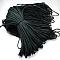 7 Inner Cores Polyester & Spandex Cord Ropes, for Rope Bracelets & Shoe Lace Cord Making, Dark Slate Gray, 4mm, about 109.36 yards(100m)/bundle, 420~500g/bundle