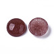 Natural Strawberry Quartz Gemstone Cabochons&nbsp;G-T020-18mm-16-2