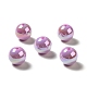 UV Plating Rainbow Iridescent Acrylic Beads&nbsp;PACR-D070-01E-1