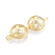 Brass Hollow Diffuser Locket Pendants&nbsp;KK-C006-27G-3