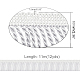 Polyester Curtain Tiebacks&nbsp;AJEW-WH0002-27B-5
