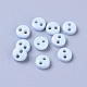 Nylon Tiny Button&nbsp;BUTT-WH0014-28A-1