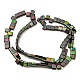 Electroplated Non-magnetic Synthetic Hematite Beads Strands&nbsp;G-C106-B02-05B-2