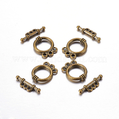 Tibetan Style Alloy Toggle Clasps&nbsp;K0P3A071