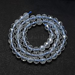 Natural White Topaz Beads Strands&nbsp;G-G927-43