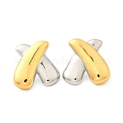 304 Stainless Steel Stud Earrings&nbsp;EJEW-D308-02PG