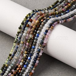 Natural Mixed Gemstone Beads Strands&nbsp;G-A097-A01-07-01