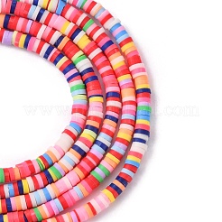 Handmade Polymer Clay Beads&nbsp;CLAY-R067-3.0mm-M1