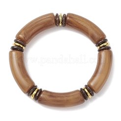 Acrylic Beaded Stretch Bracelets for Women&nbsp;BJEW-JB12151-01
