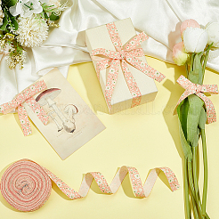 Cotton and Linen Ribbon&nbsp;SRIB-WH0012-13C