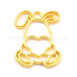 Alloy Open Back Bezel Pendants&nbsp;FIND-B005-16G