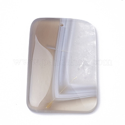 Natural Striped Agate/Banded Agate Pendants&nbsp;G-S280-05