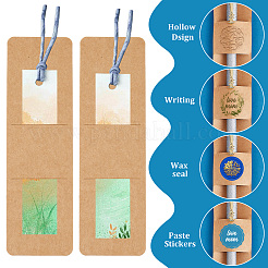 Rectangle Kraft Bookmark Sleeves&nbsp;AJEW-WH0041-42