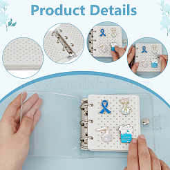 3Pcs PVC Binder Notebook Cover&nbsp;DIY-FG0010-28B